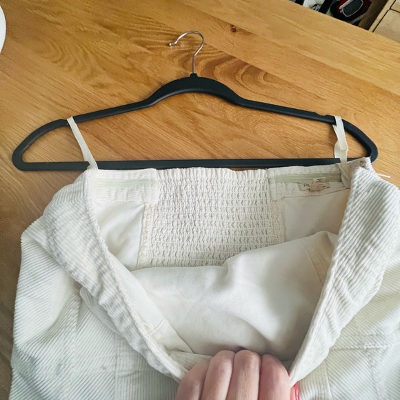 Anthropologie- Pilcro Strapless Corduroy Slim Midi Dress size 10 - Picture 7 of 9